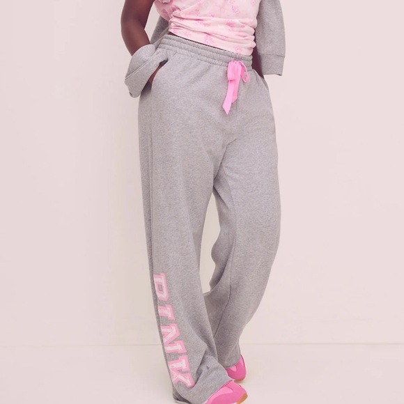 LoveShackFancy Pants - PINK x LoveShackFancy Wide-Leg Sweatpants 💗🎀